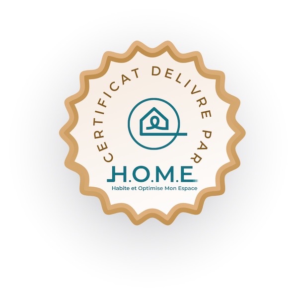 certificat-ecole-home Visuel du certificat de formation en architecture d'intérieur délivré par l'École HOME