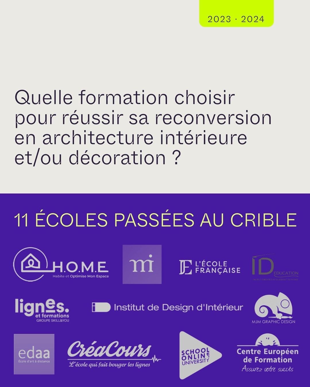 formation-reconversion-architecture-interieur Visuel insta choix de formation en architecture d'intérieur
