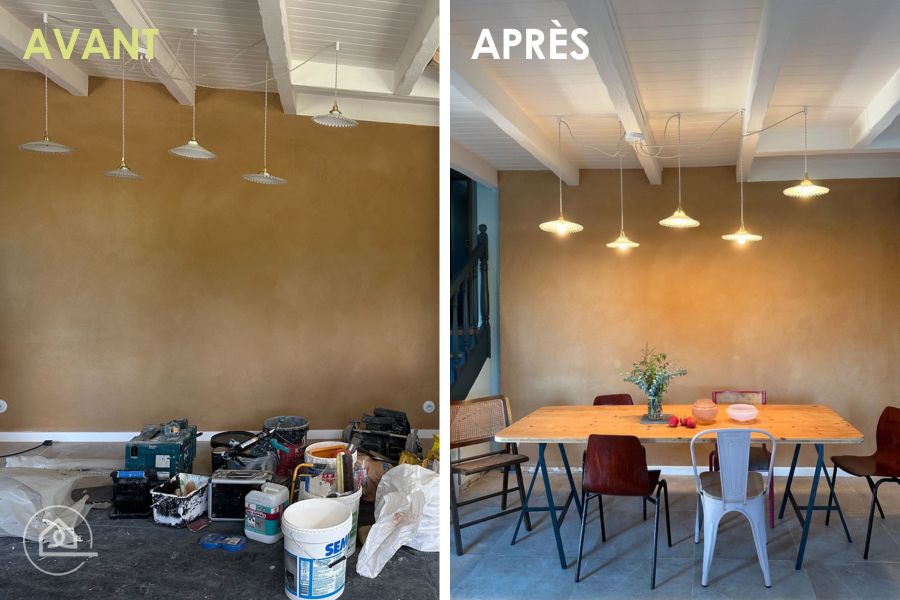 suivi chantier architecture intérieure avant après