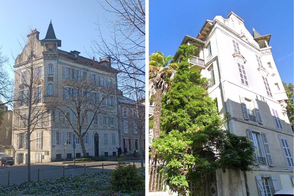Façade l'immeuble du studio étudiant à aménager à Pau