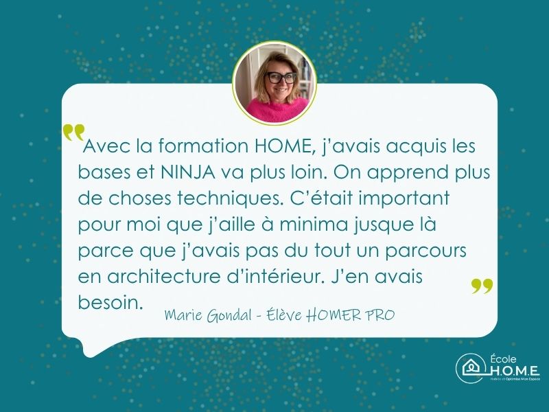 témoignage formation homer ninja marie