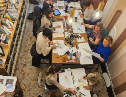 stage 3 jours dessin d'architecture intérieur lyon