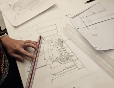 dessin perspective à la main techniques kutch