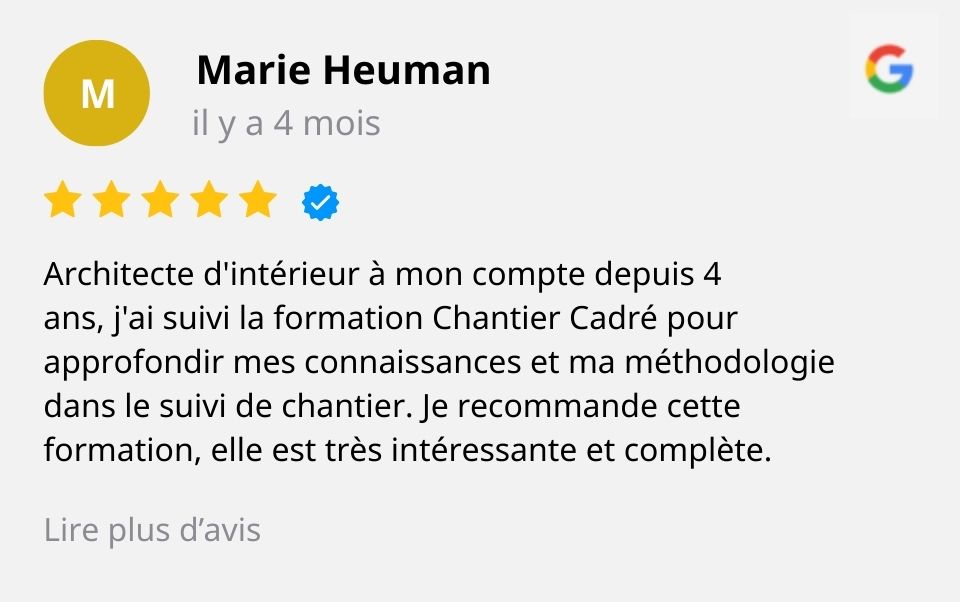 temoignage chantier cadre marie