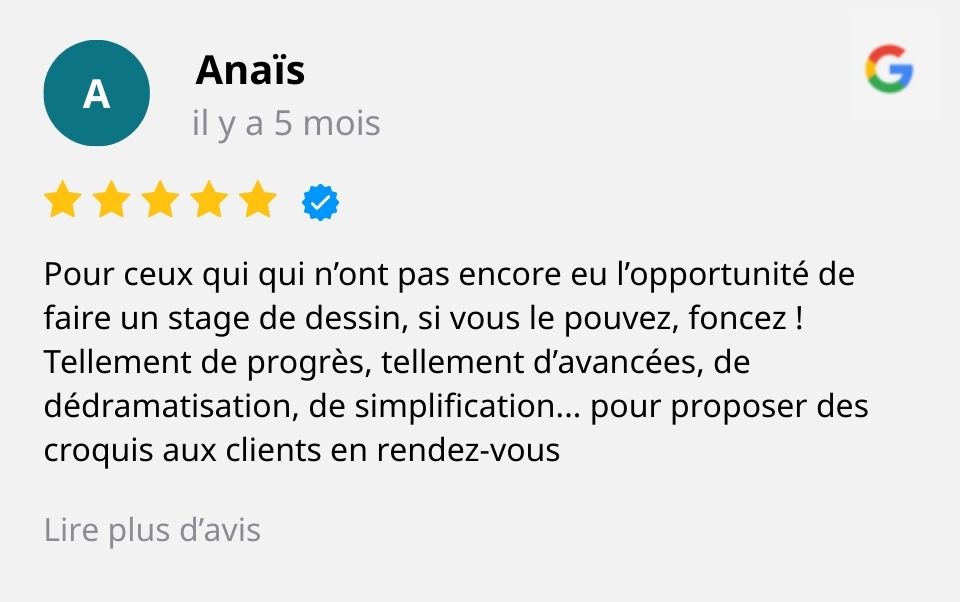 temoignage cours de dessin architecture d'intérieur anais